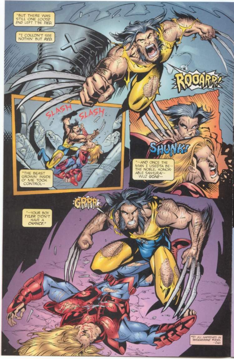 Read online Wolverine (1988) comic -  Issue # _Extra 1/2 - 7