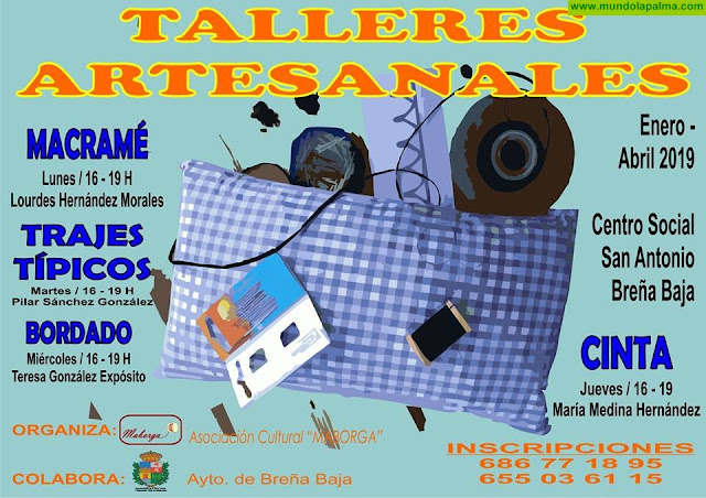 TALLERES ARTESANALES en Breña Baja