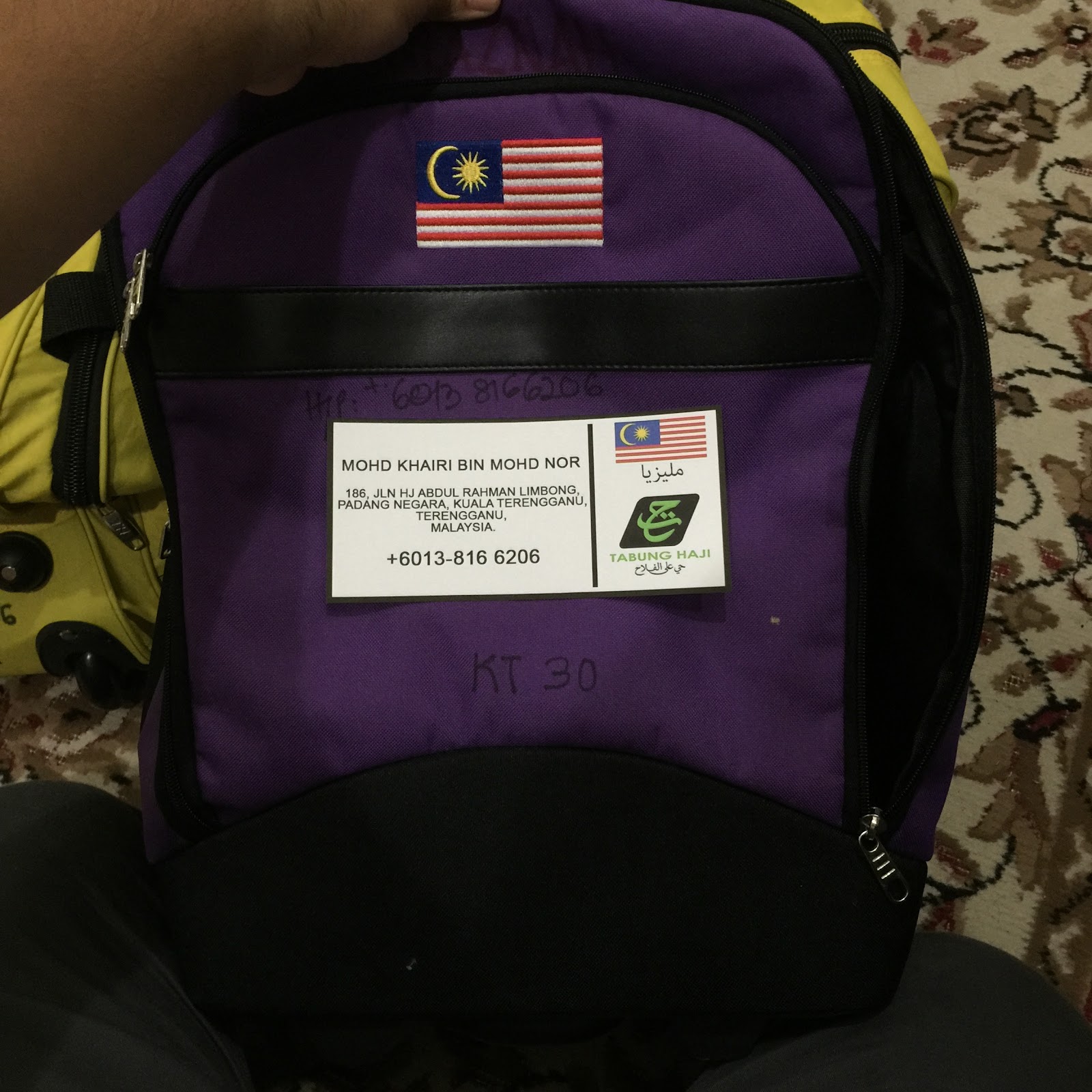 Rekabentuk Tag Bagasi Sesuai Untuk Haji & Umrah, Sementara Masih