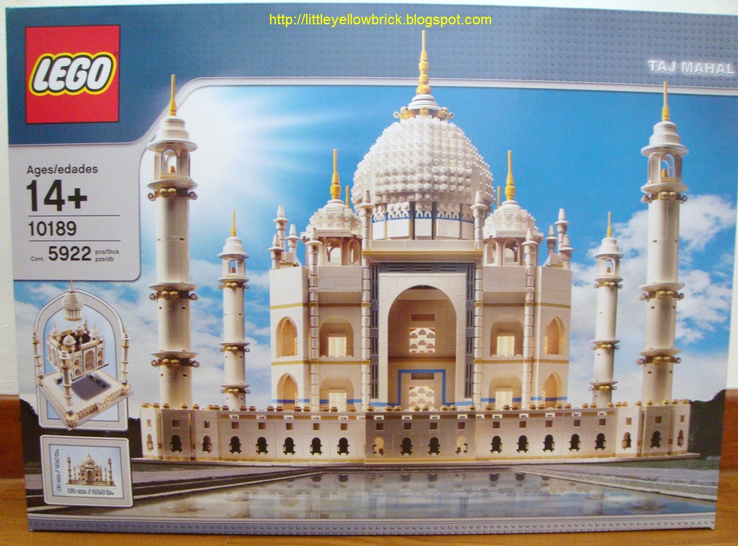 Fortrolig tonehøjde undskyld Little Yellow Brick - A Lego Blog: Goodbye to our Lego Taj Mahal #10189...