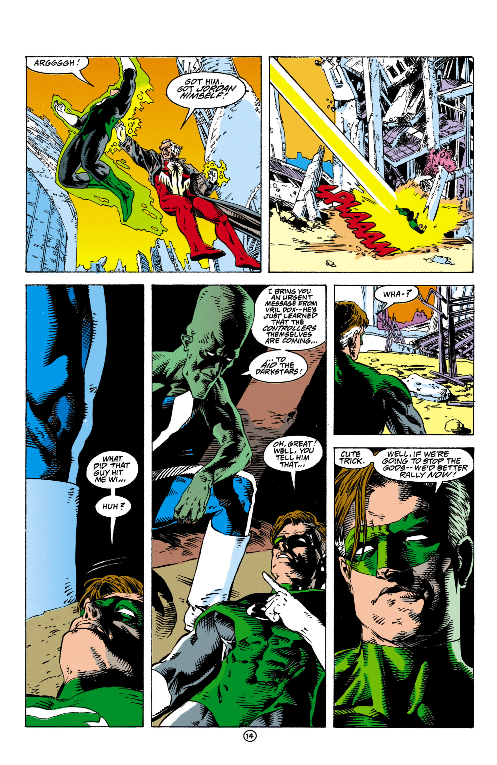 Read online Green Lantern (1990) comic -  Issue #45 - 14