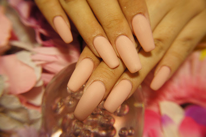 岐阜市のネイルnanaは低料金 高技術のお店 海外スタイル マットコートネイル