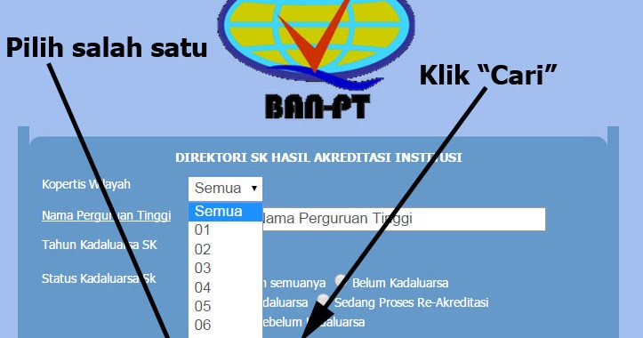 Cara Melihat Kuota Pembagian | pembagian wilayah kopertis tahun 2015 dan cara melihat Cara Melihat Kuota Pembagian | pembagian wilayah kopertis tahun 2015 dan cara melihat