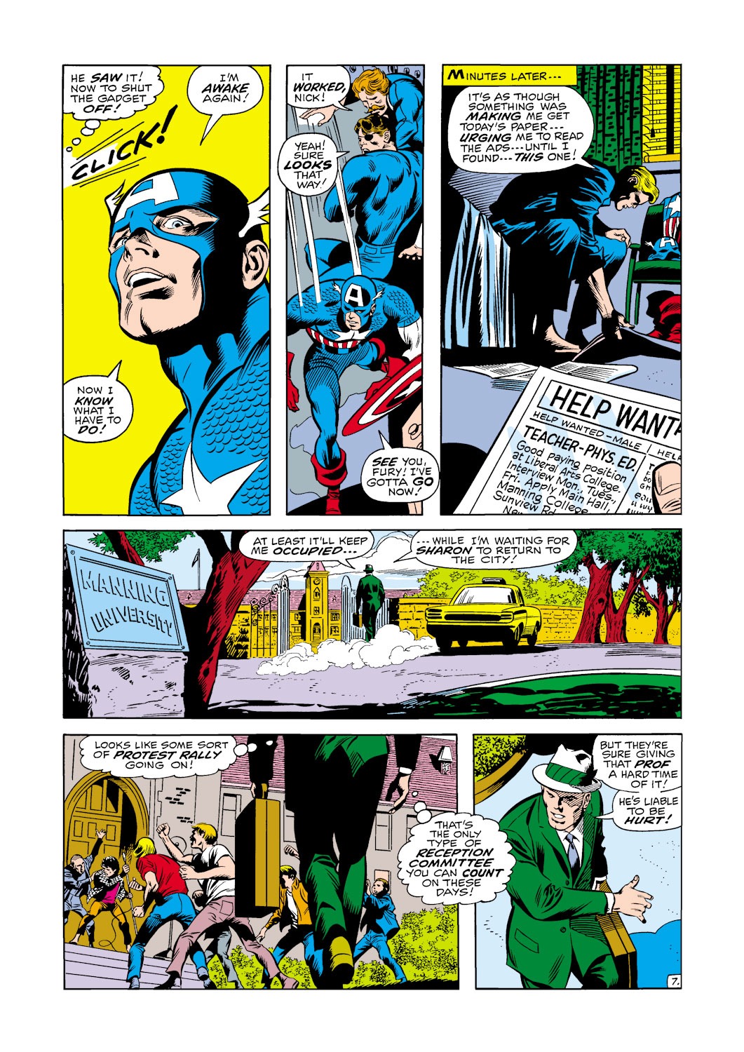 Read online Captain America (1968) comic -  Issue #120 - 8