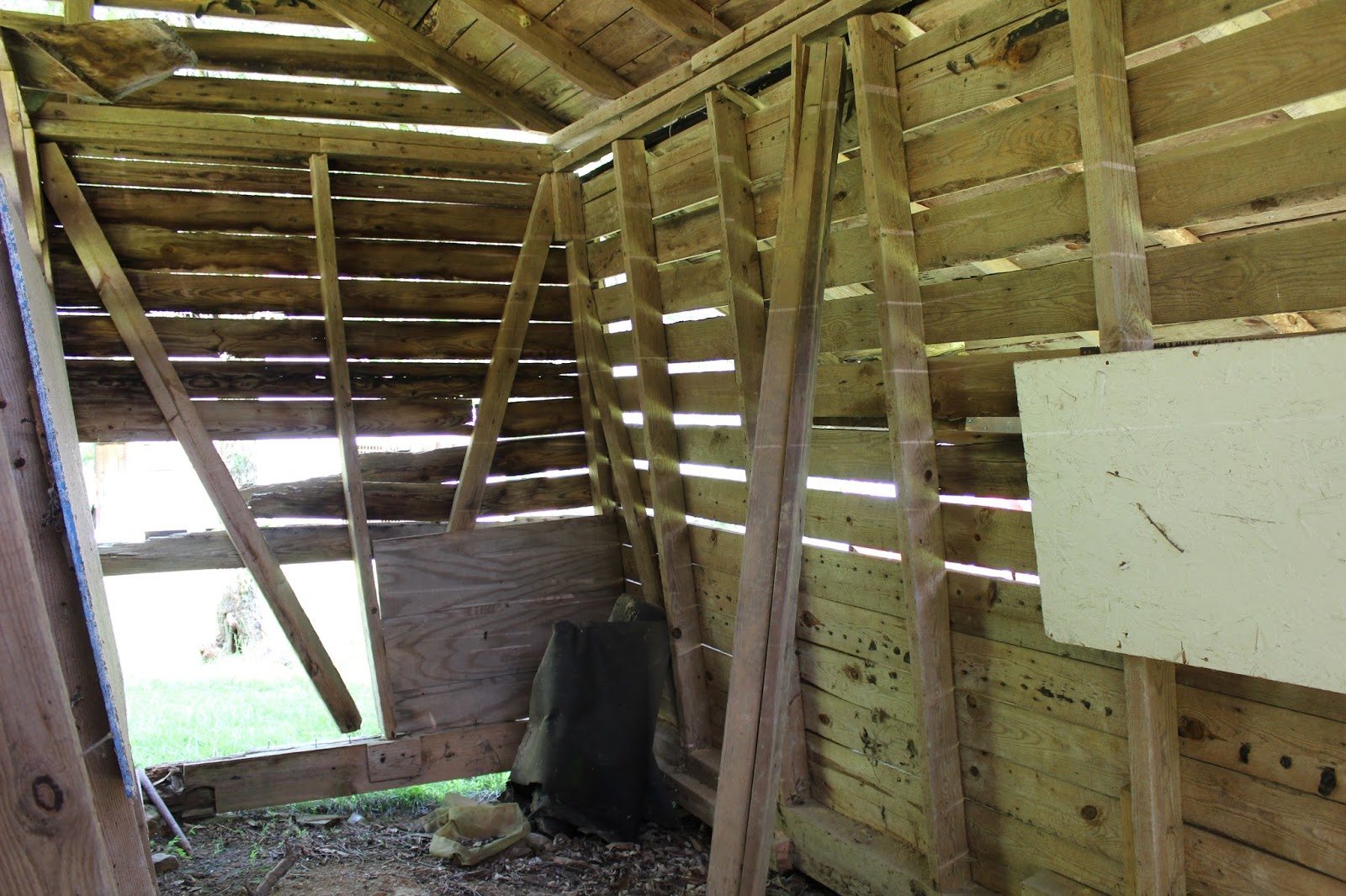 Sweet Summer Farm The Corn Crib, Do we save it or not