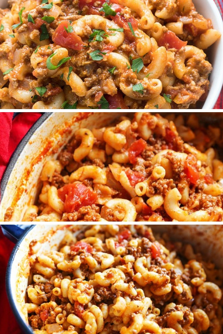 Easy American Goulash Salty Sweet Recipes