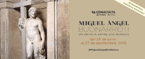 Miguel Angel Buonarroti en el Palacio de Bellas Artes