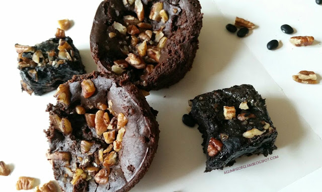 Black Bean Brownies Recipe Gluten Free and Vegan - A Glimpse of Glam 