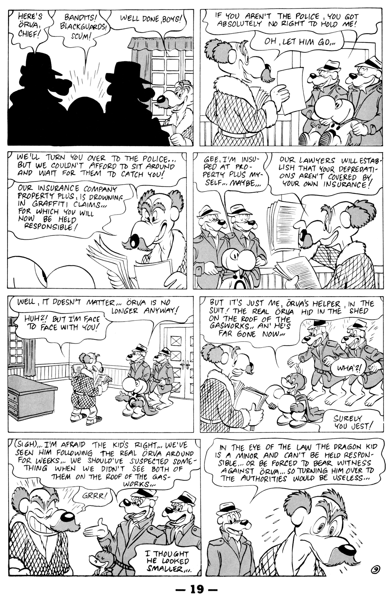 Read online Critters comic -  Issue #10 - 21