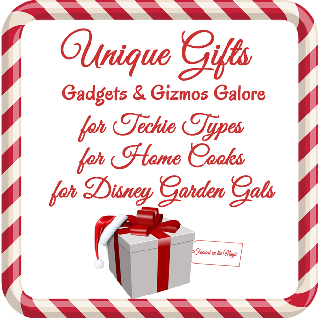 Holiday Gift Guide: Unique Gifts - Tech, Fitness, Cooking to Disney Garden Gals