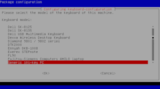 Configurar Teclado en Debian