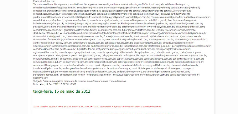 CRIME PRATICADO POR ESTADOS ESTRANGEIROS ARGUMENTO DO GOV BRASILEIRO.