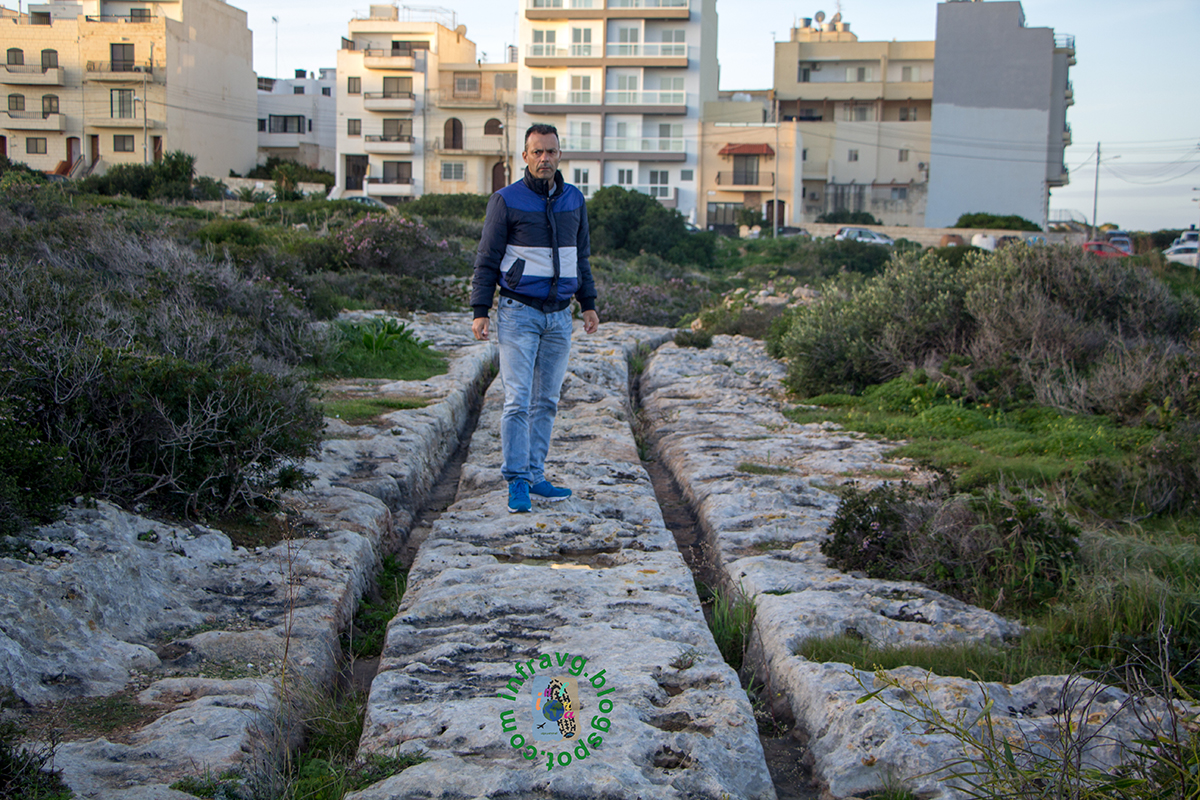 Cart Ruts en Malta. INFRAVG