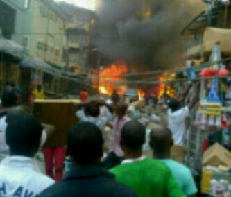 More Pictures From The Scene Of Lagos Island Fireworks Explosion 1