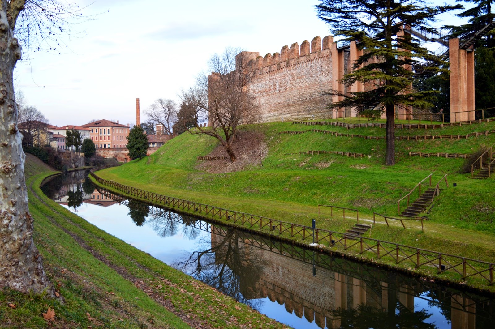 cammino di ronda mura di cittadella