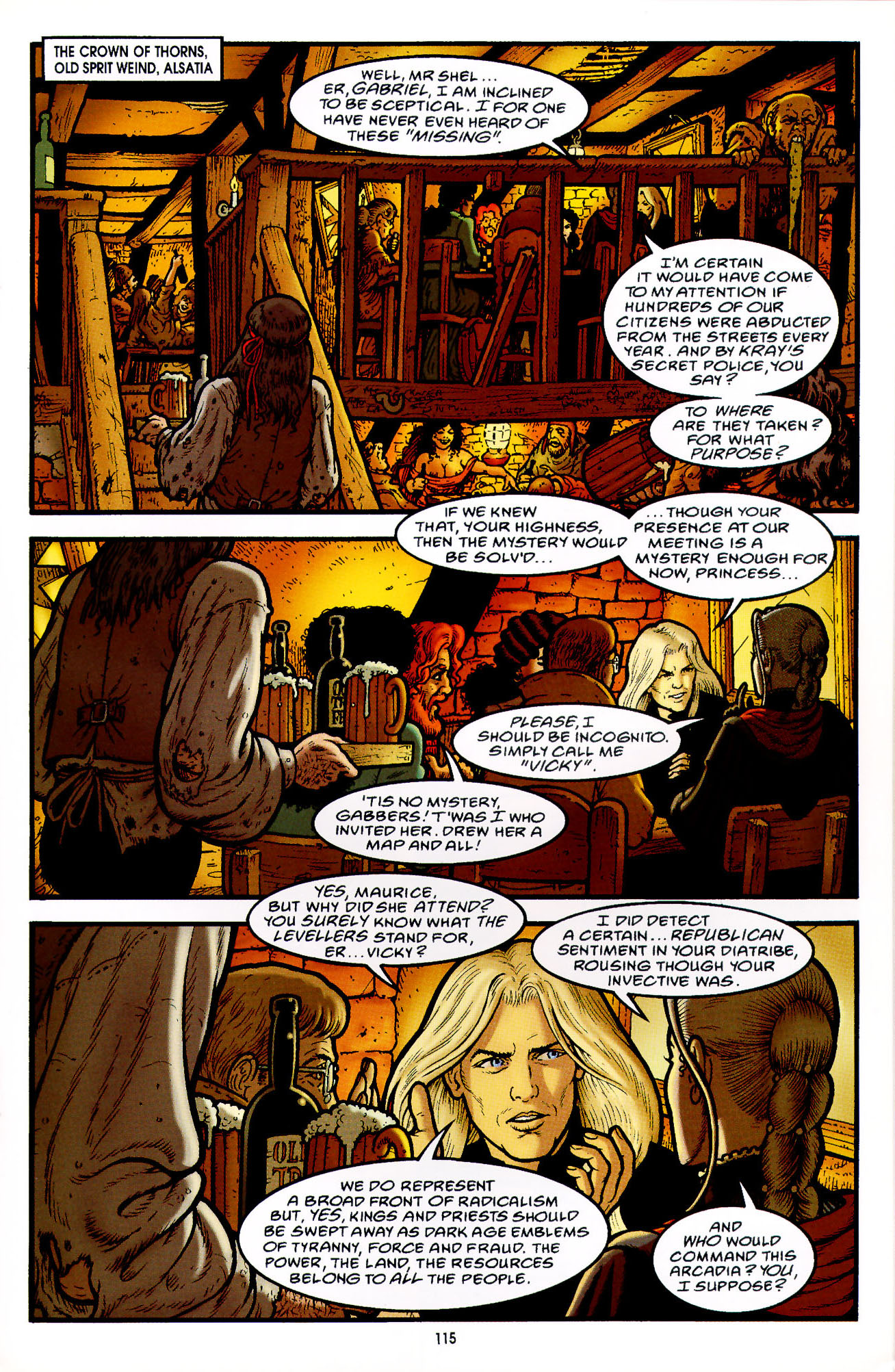Read online Heart of Empire comic -  Issue #4 - 19
