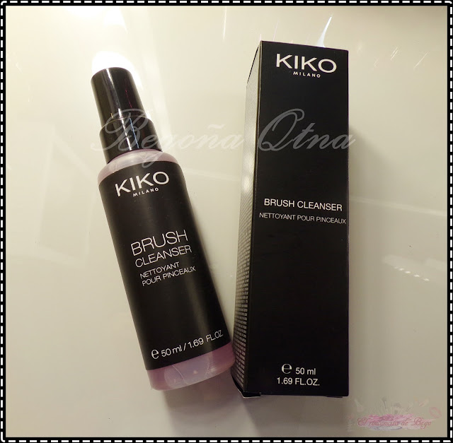 El rinconcito de Bego Brush Cleanser Kiko Milano