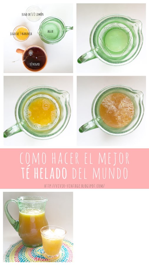 te helado con frutas fototutorial