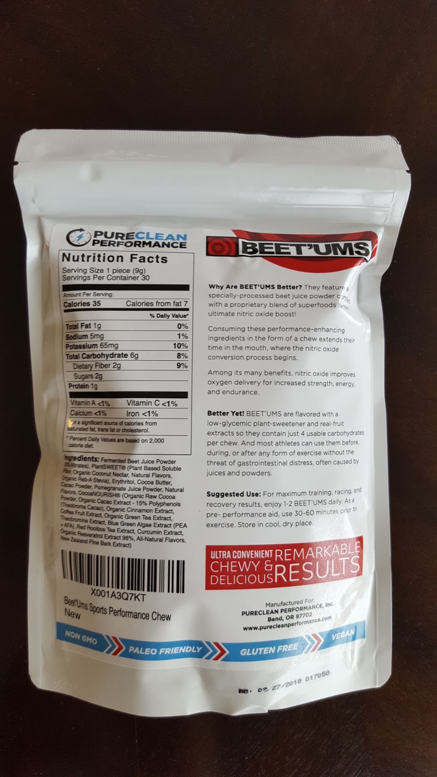 Running Without Injuries BEET’UMS Beet Chew Review