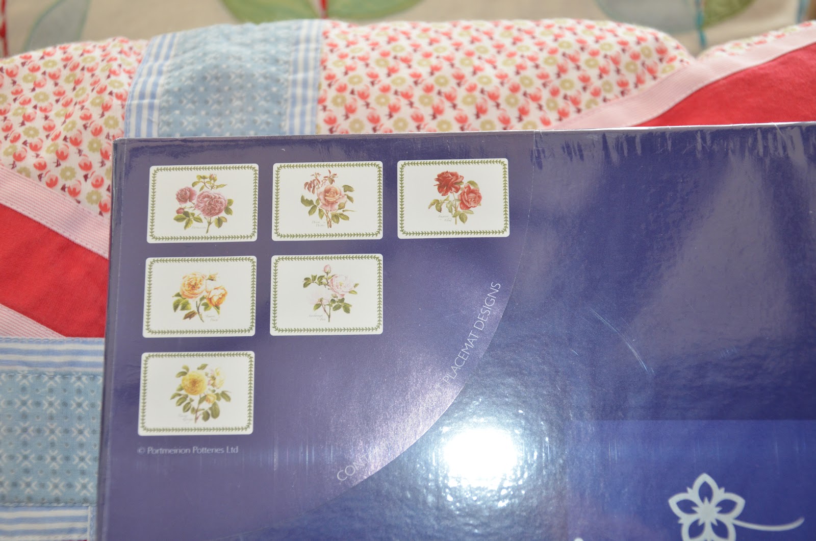 Kitch 'n' Chic Portmeirion / Pimpernel Botanic Roses 6x Placemats and