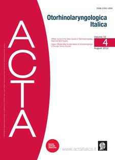 ACTA Otorhinolaryngologica Italica 2012-04 - August 2012 | ISSN 1827-675X | TRUE PDF | Bimestrale | Professionisti | Medicina | Salute | Otorinolaringoiatria
ACTA Otorhinolaryngologica Italica first appeared as Annali di Laringologia Otologia e Faringologia and was founded in 1901 by Giulio Masini. It is the official publication of the Italian Hospital Otology Association (A.O.O.I.) and, since 1976, also of the Società Italiana di Otorinolaringologia e Chirurgia Cervico-Facciale (S.I.O.Ch.C.-F.).
The journal publishes original articles (clinical trials, cohort studies, case-control studies, cross-sectional surveys, and diagnostic test assessments) of interest in the field of otorhinolaryngology as well as case reports (unique, highly relevant and educationally valuable cases), case series, clinical techniques and technology (a short report of unique or original methods for surgical techniques, medical management or new devices or technology), editorials (including editorial guests – special contribution) and letters to the editors. Articles concerning science investigations and well prepared systematic reviews (including meta-analyses) on themes related to basic science, clinical otorhinolaryngology and head and neck surgery have high priority. The journal publish furthermore official proceedings of the Italian Society, special columns as well as calendar of events.
Manuscripts must be prepared in accordance with the Uniform Requirements for Manuscripts Submitted to Biomedical Journals developed by the international committee of medical journal editors. Texts must be original and should not be presented simultaneously to more than one journal.
Only papers strictly adhering to the editorial instructions outlined herein will be considered for publication. Acceptance is upon the critical assessment by experts in the field (Reviewers), the introduction of any changes requested and the final decision of the Editor-in-Chief.