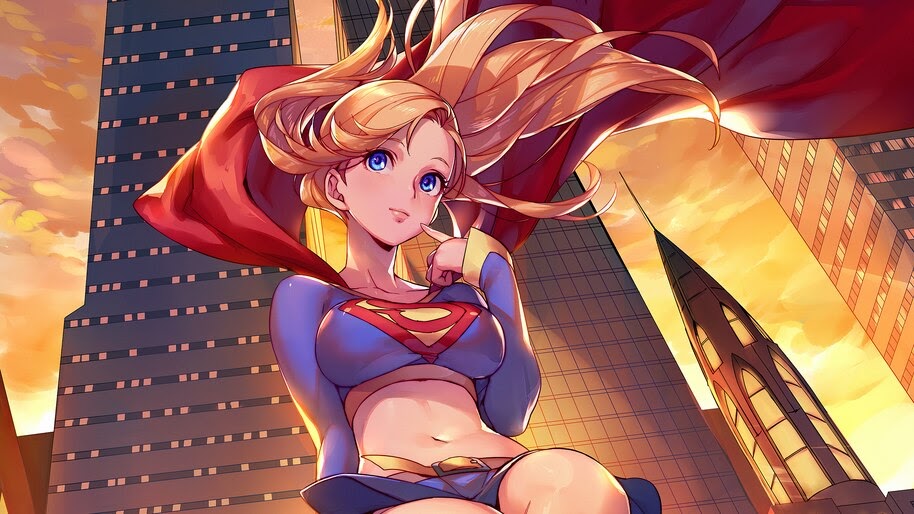Supergirl, DC, Girl, Superhero, 4K, #6.2147
