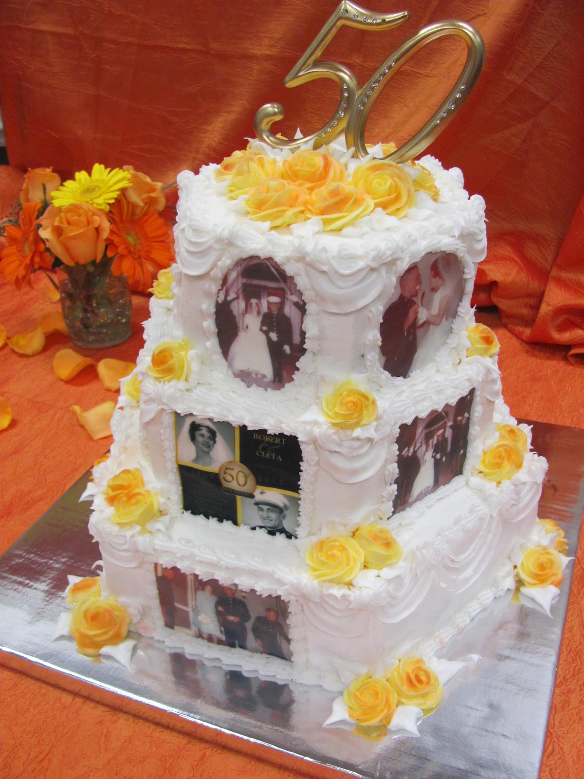 Beautiful Wedding Flowers by Amy 50th Wedding Anniversary