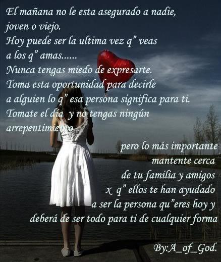 Pensamientos, manualidades y mas: El mañana ....