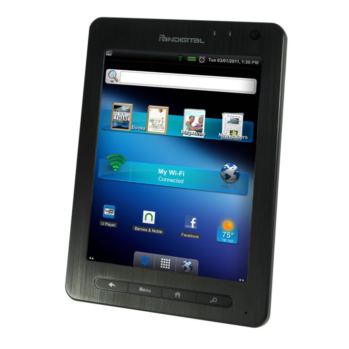 Pandigital Nova 7 inch Media Tablet Ponsel HP