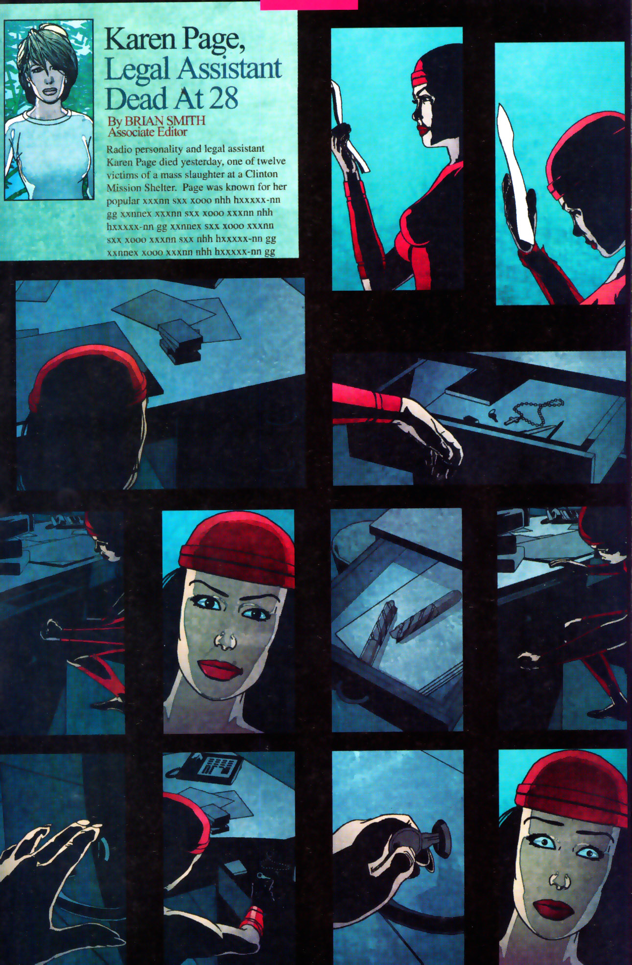 Read online Elektra (2001) comic -  Issue #6 - 8