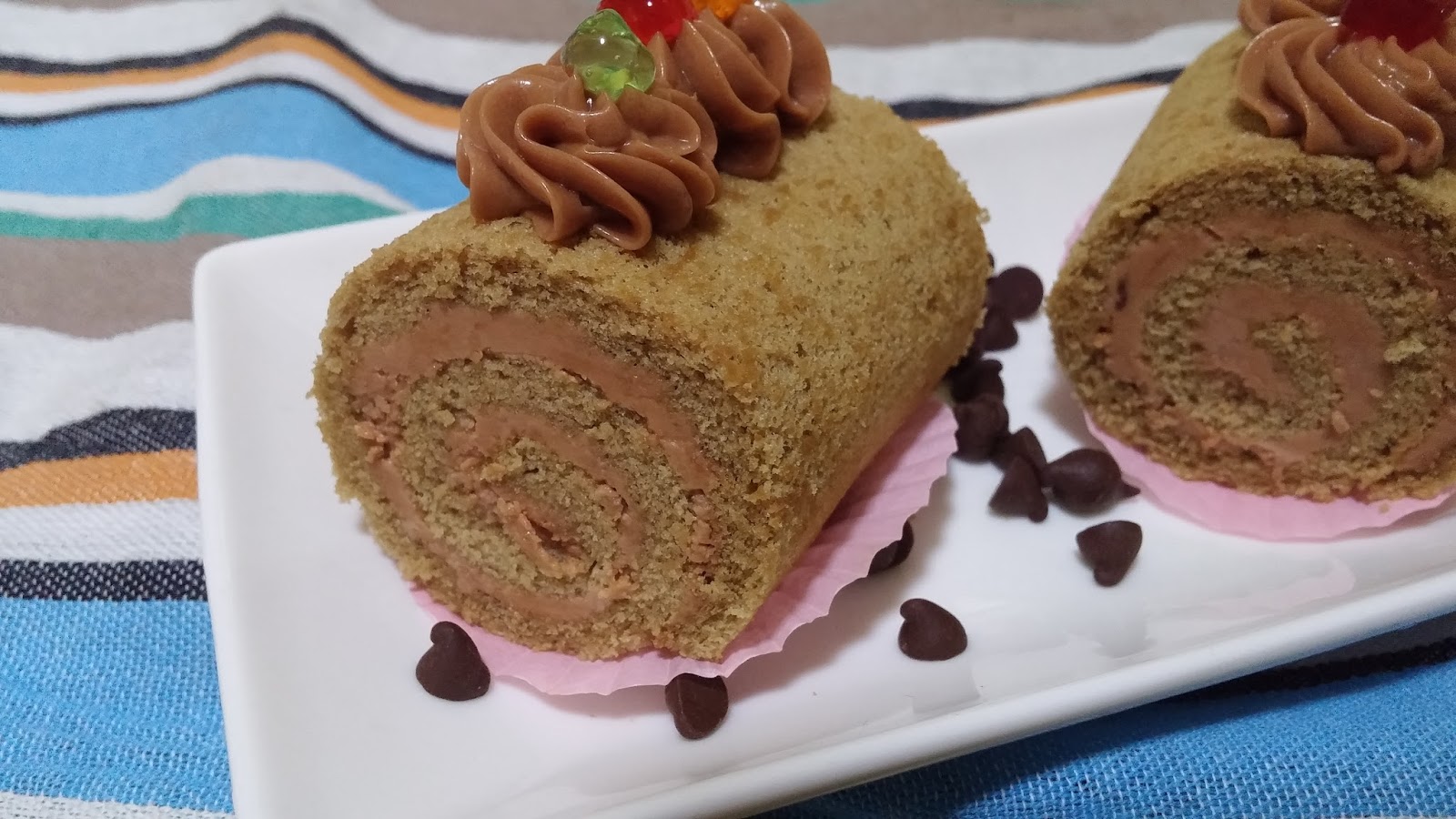 Cooking with Lu Mini Coffee Swiss Rolls