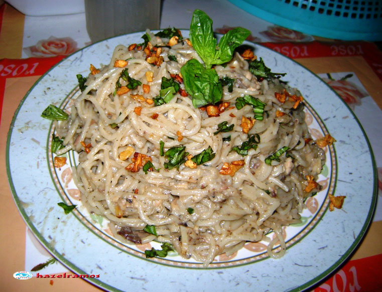 i am the cook! Herbed Spanish Sardines Pasta