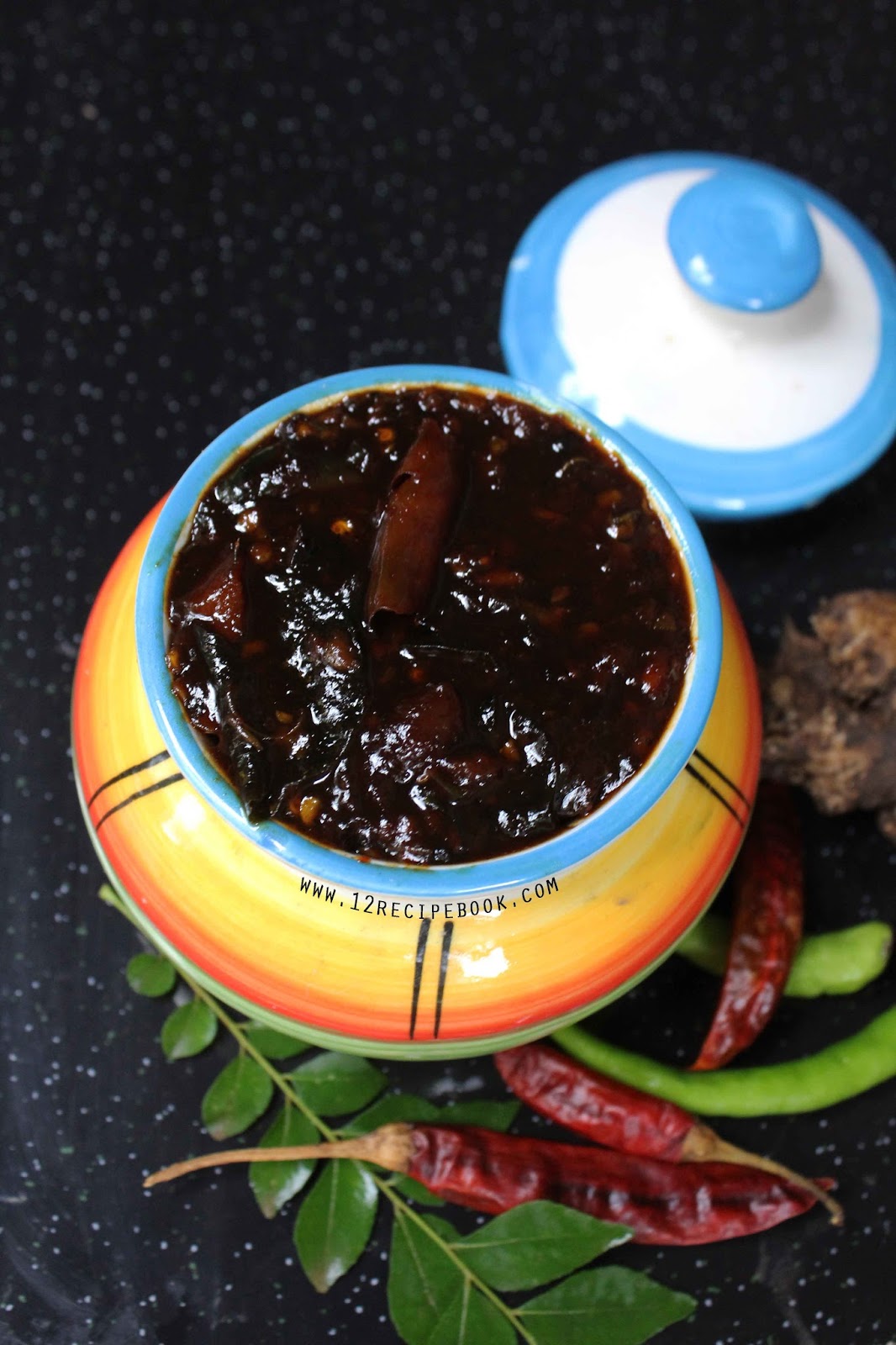 Puli Inchi / Sweet And Sour Ginger Pickle Recipe Book