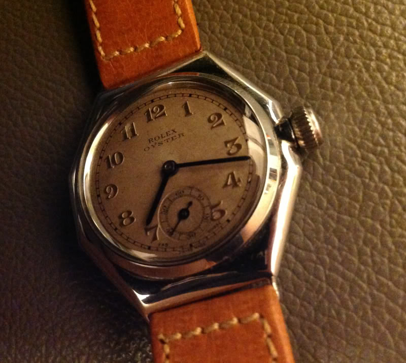 Vintage watch experience å¤è£æé¶: Mercedes Gleitze Oyster watch patent