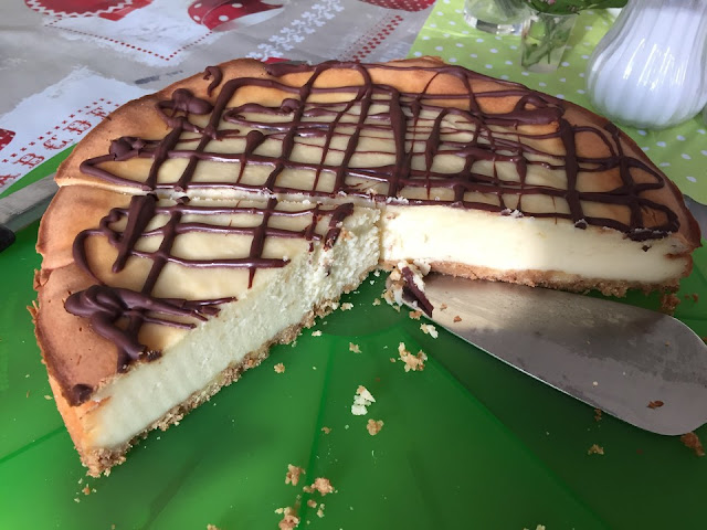 Backen - Kochen &amp; Genießen: NY-Style Cheesecake mit weißer Schokolade