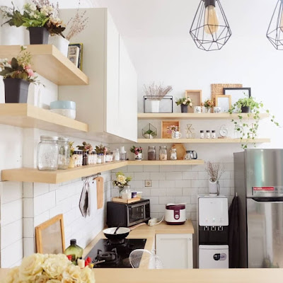 10 desain dapur rumah minimalis modern, sederhana dan