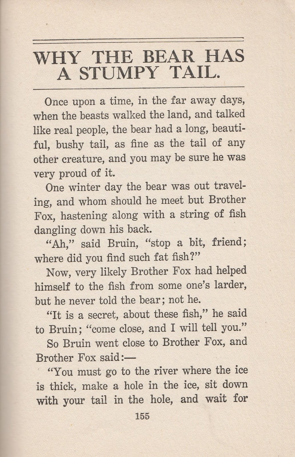 Storytelling + Research = LoiS: Bailey - Why the Bear Has a Stumpy Tail