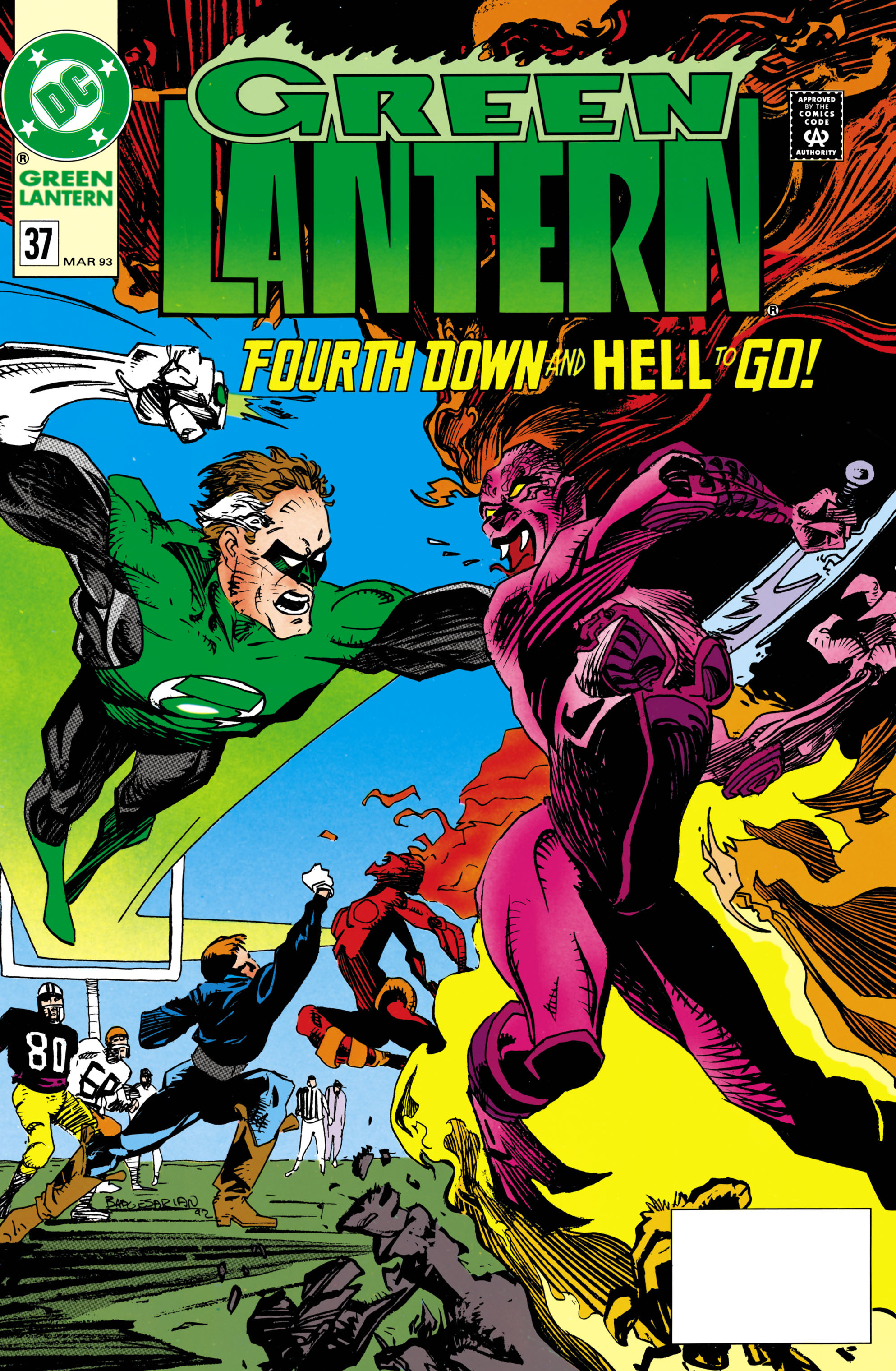 Read online Green Lantern (1990) comic -  Issue #37 - 1