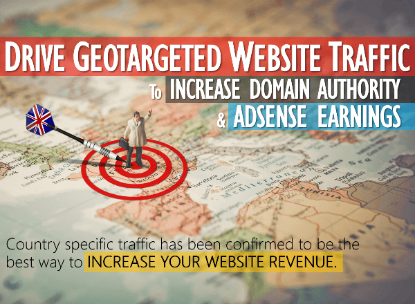 Drive Geo-targeted Website Traffic To Increase Domain Authority And Adsense Earnings: Target country-specific traffic — What is the best way to get traffic on your website? How international keyword research help to drive country targeted traffic to the blog? How to change Google country domain to target country specific customers online? How to use google webmaster tools geographic target for the country specific audience? How Google Geo targeting help to build website traffic? How contextual targeting helps to generate more Adsense revenue? How to get more traffic from the USA? The use of geotargeting ads pus targeting and retargeting ad placement help not only to increase Adsense earnings significantly but also provides the solutions help brands reach the targeted organic traffic. This page not only help you boost your organic traffic but to drive the attention of the quality audience. Check out how geotargeting help you to build a right audience to your site. If you looking to improve visitor stats for websites then you have reached the right place. Learn more to get more traffic to your site.