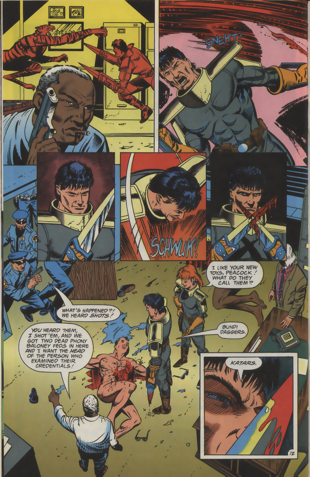 Read online Hawkworld (1990) comic -  Issue #16 - 13