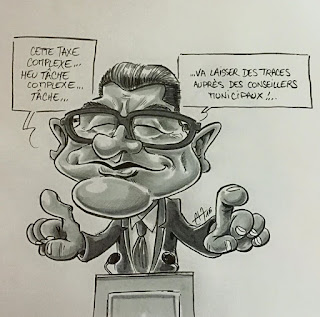 Le maire de la Roche sur Yon dans le Sans-Culotte 85 du mois dernier ©Guillaume Néel