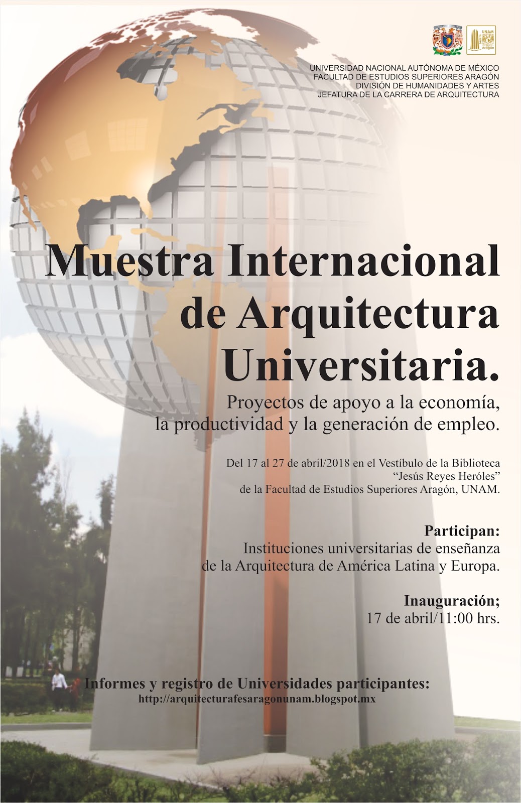 Arquitectura Fes Aragon Unam Vinculacion Internacional