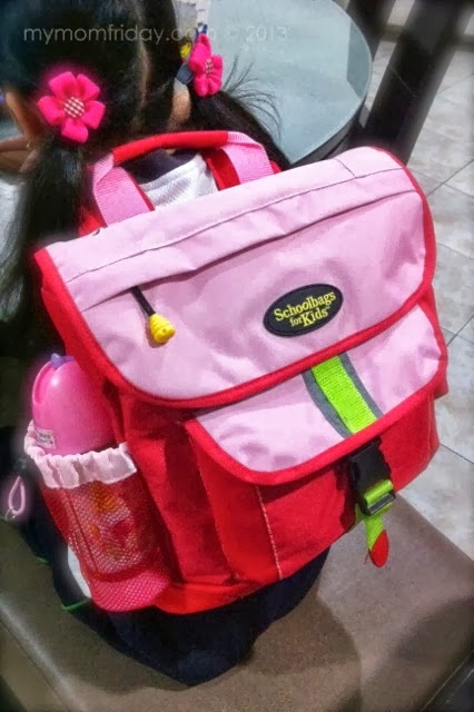 horizontal school bags