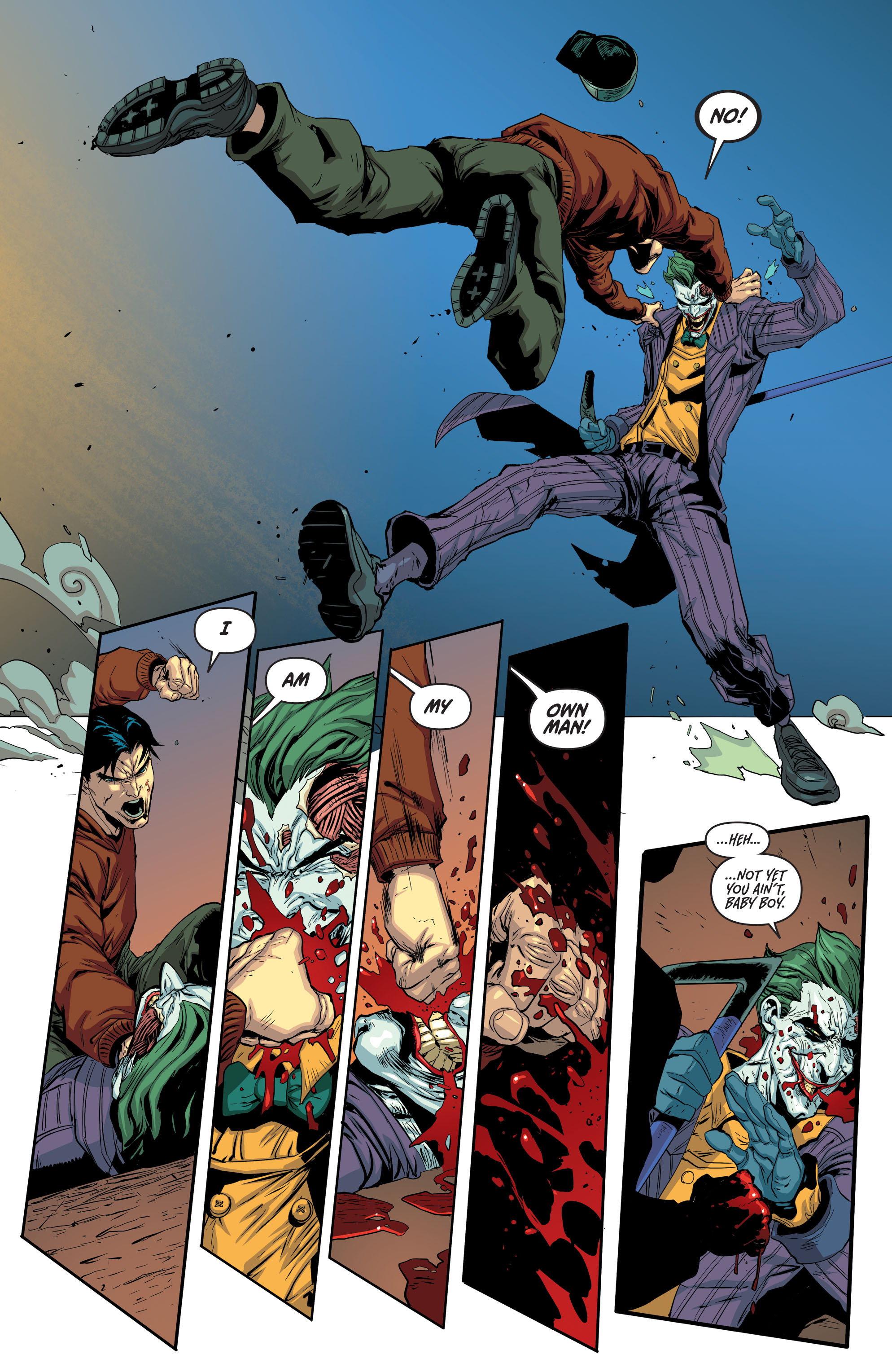 Read online Batman: Arkham Knight: Genesis comic -  Issue #6 - 13