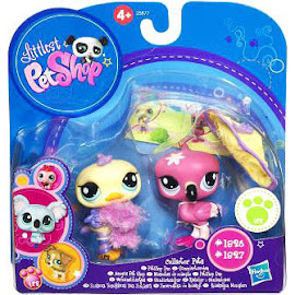 Littlest Pet Shop Pet Pairs Flamingo (#1827) Pet