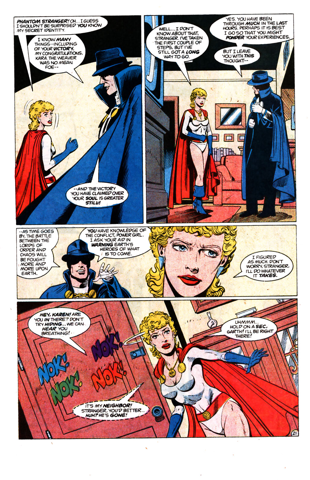 Read online Power Girl (1988) comic -  Issue #4 - 22