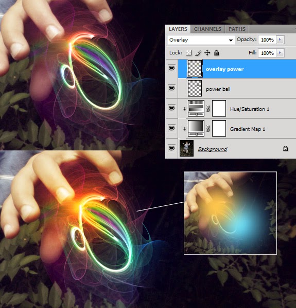How to Create Cool Light Effects in Free templates