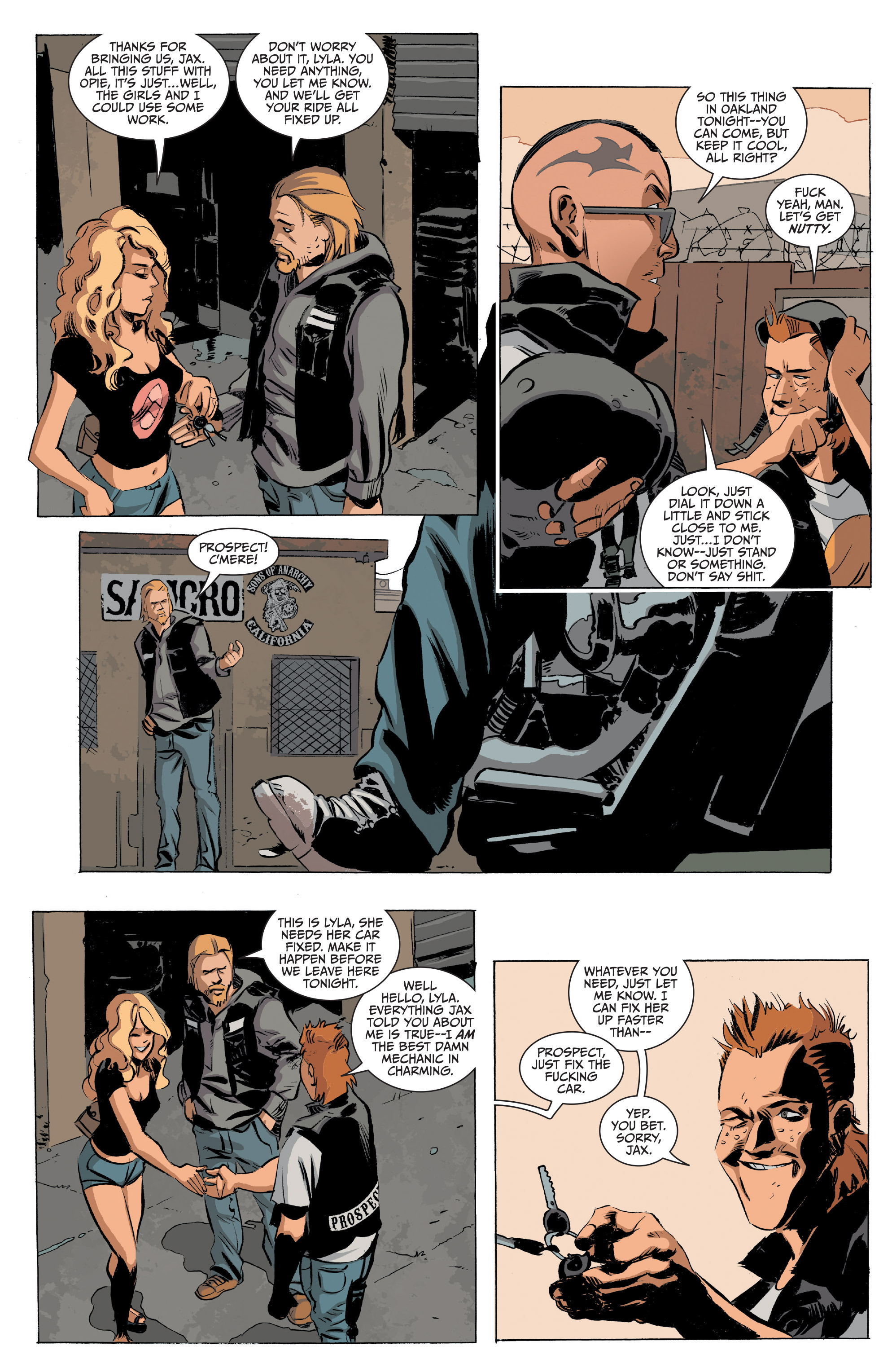Read online Sons of Anarchy comic -  Issue #19 - 10