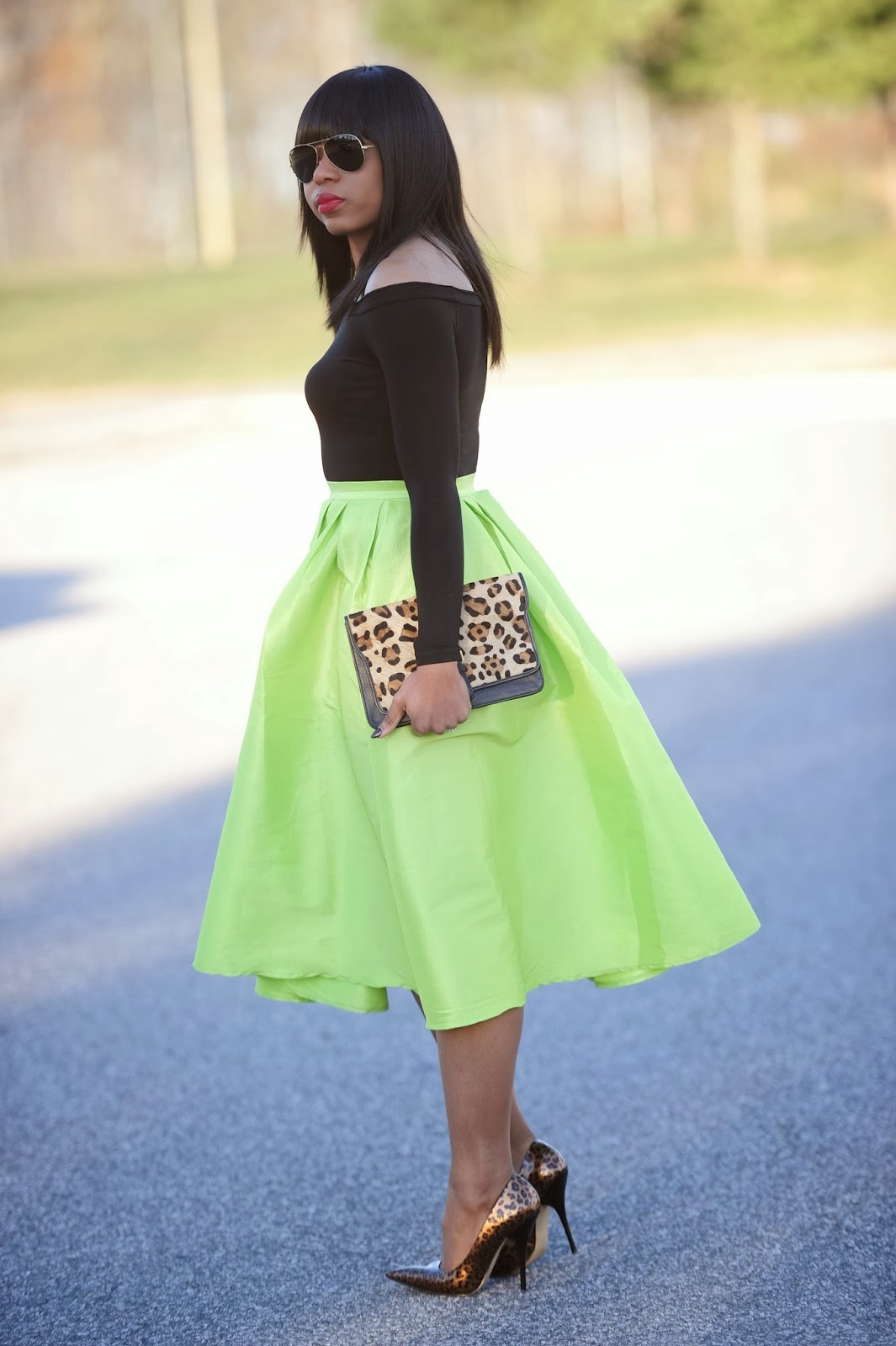 Kiki's Fashion: How to wear a Flared skirt