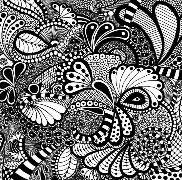 Jelaskan Perbedaan Antara Zentangle Art Dan Doodle Art